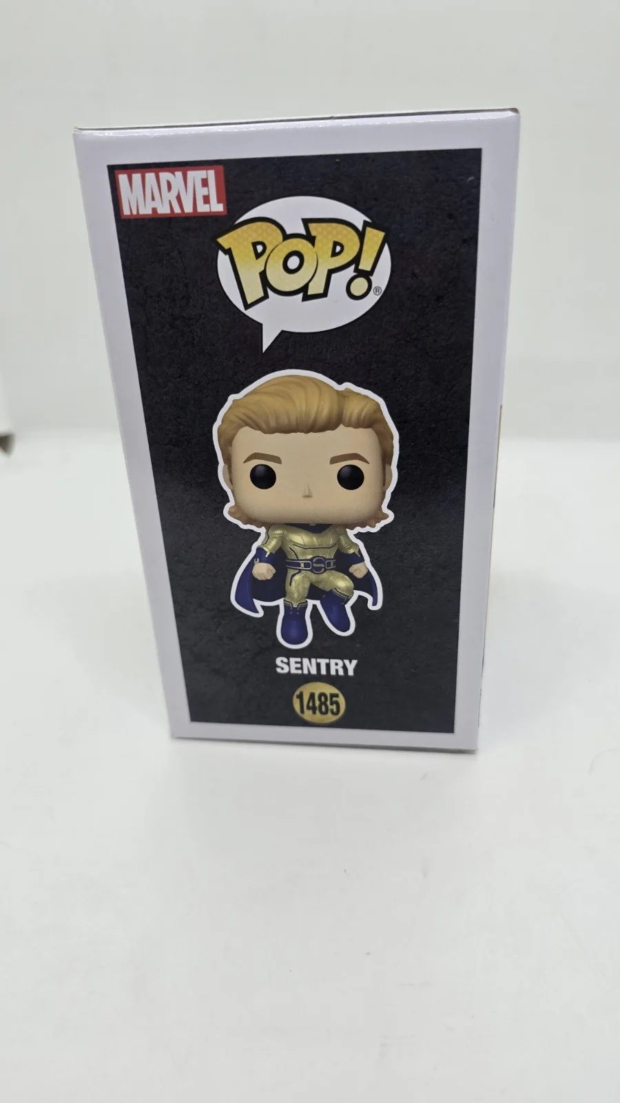 louis pullman — Lewis Pullman Signed Marvel Thunderbolts Sentry Funko Pop #1485 SWAU #1, image 4