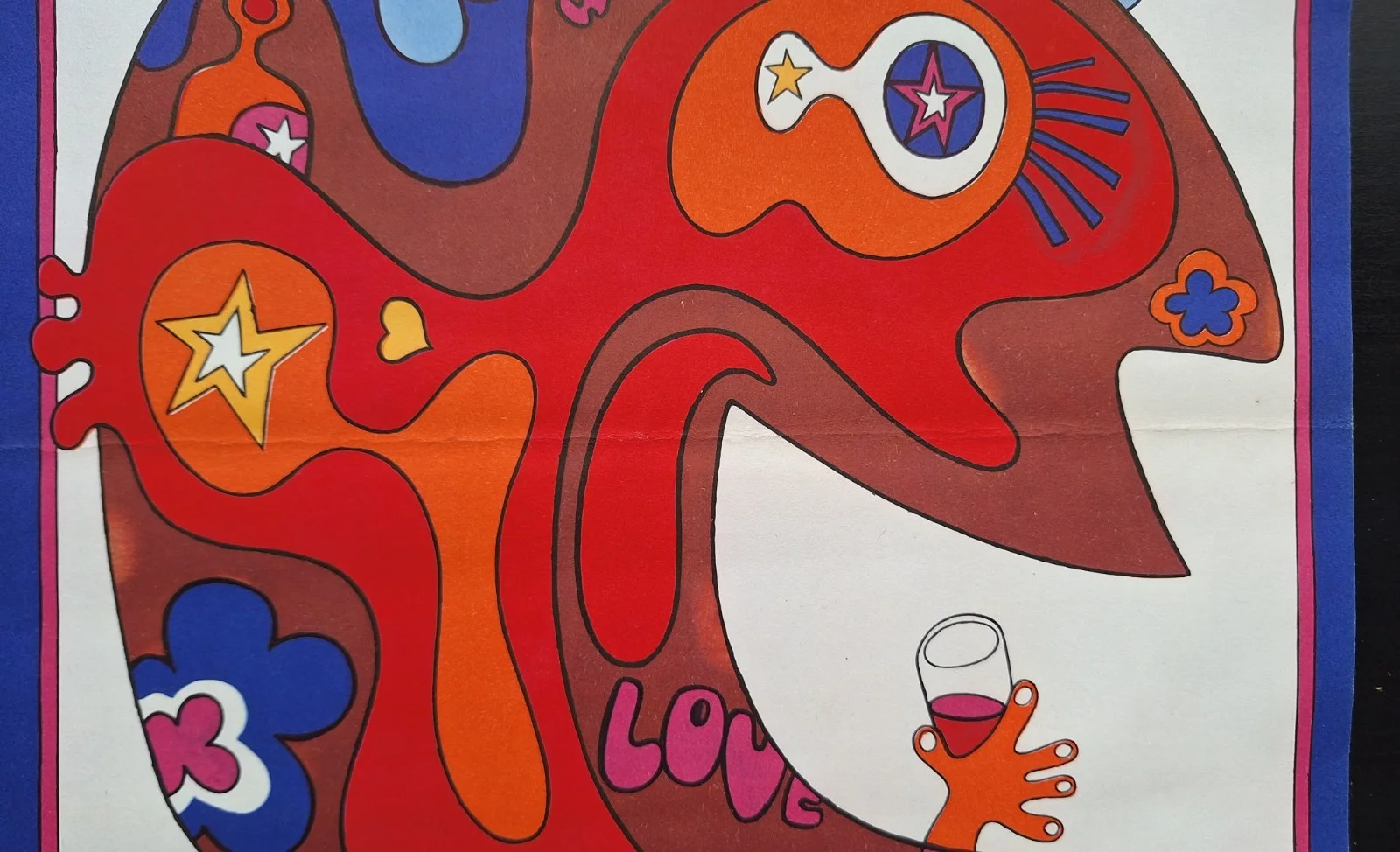 THE PARTY, VECIREK, PETER SELLERS, A3 CZECH MOVIE POSTER & FLYER, JAROSLAV FISER, изображение 3