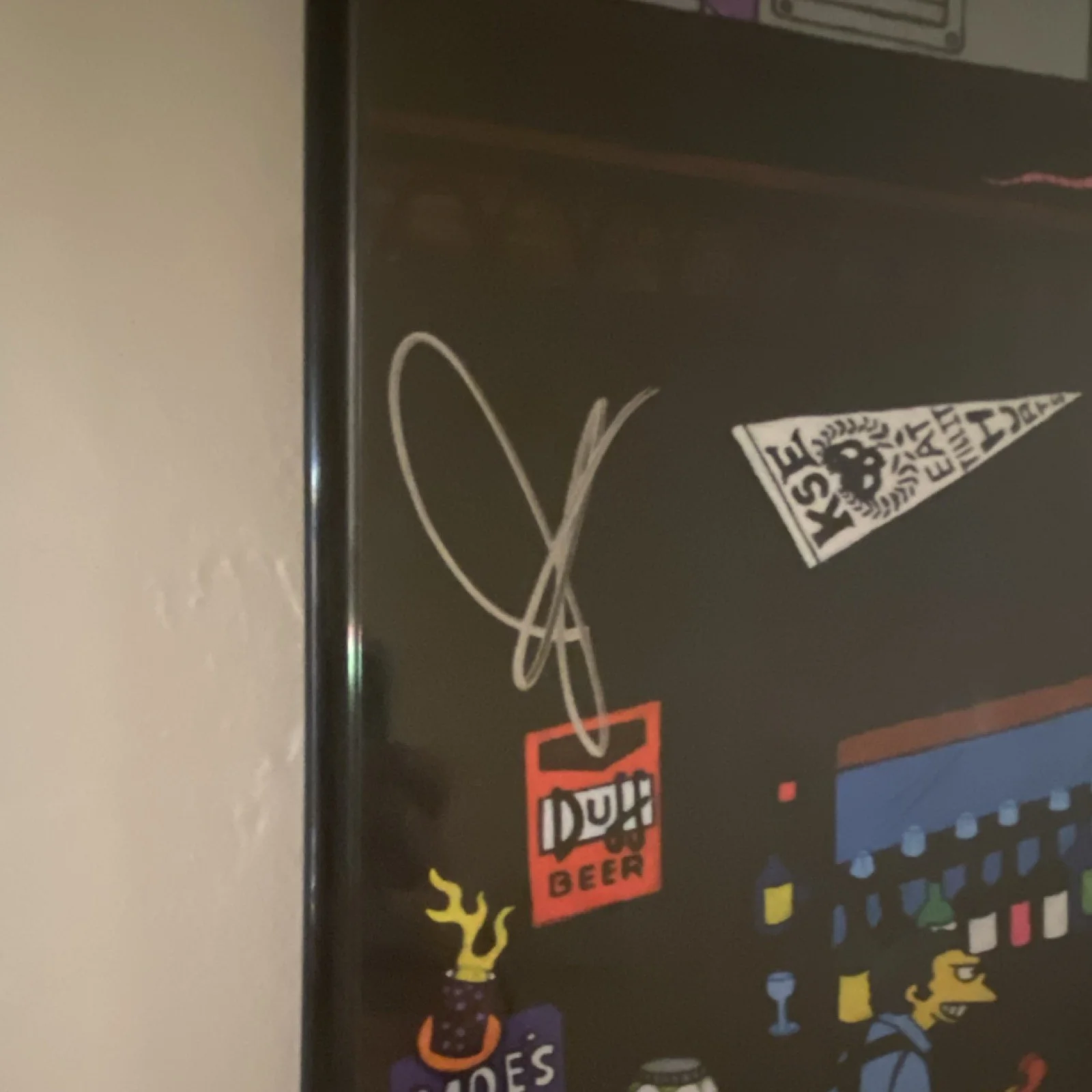 Killswitch Engage Autographed Original Limited Edition Simpsons Poster #271/500, image 3