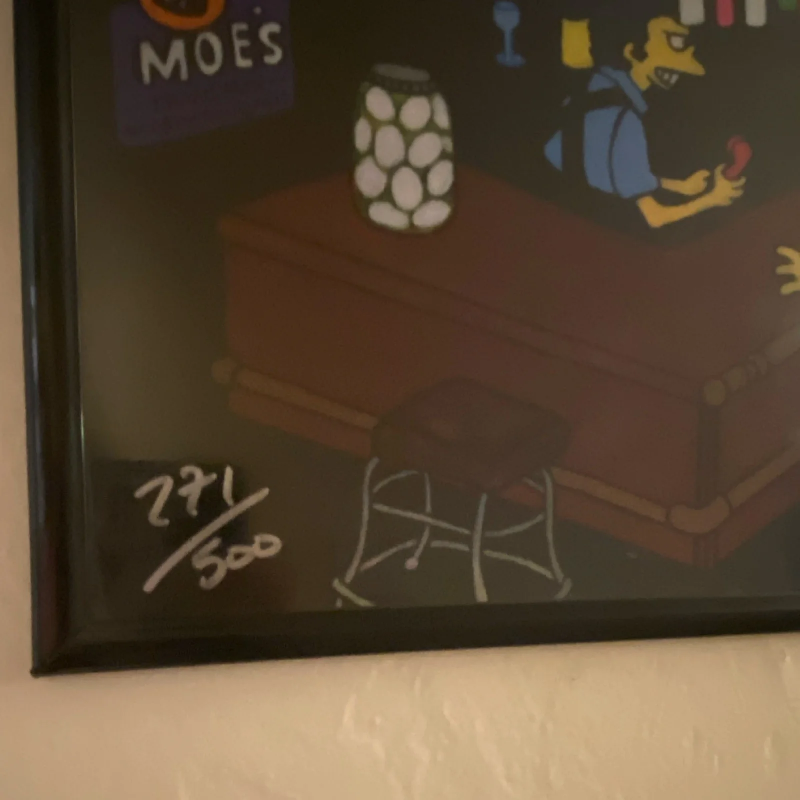 Killswitch Engage Autographed Original Limited Edition Simpsons Poster #271/500, image 4