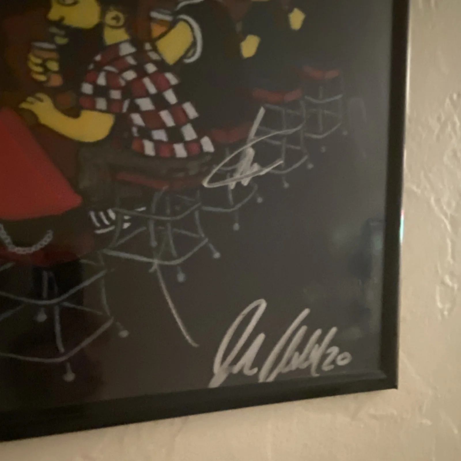 Killswitch Engage Autographed Original Limited Edition Simpsons Poster #271/500, image 5