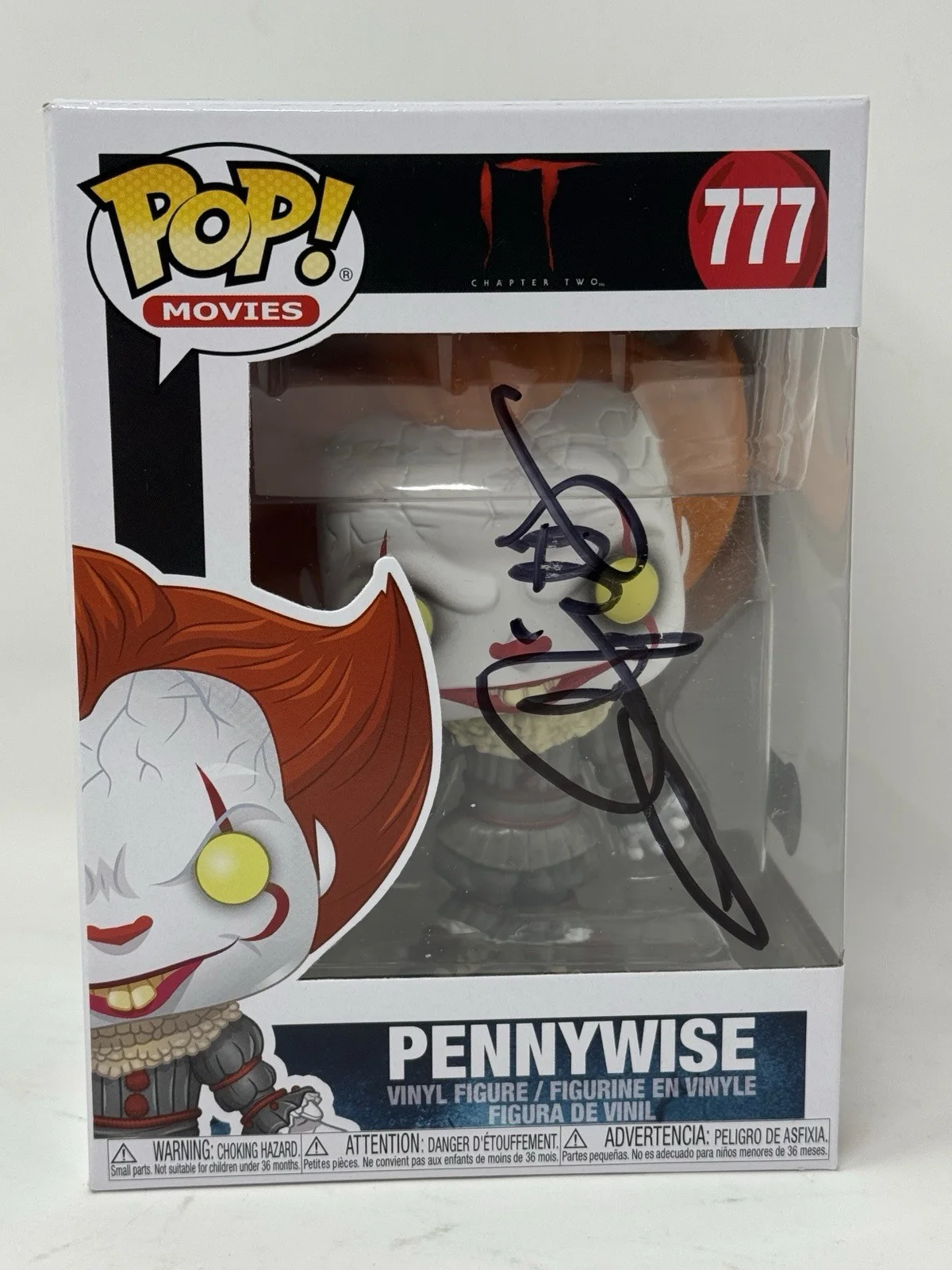 Andy Muschietti — Andy Muschietti Signed Pennywise It Chapter Two Funko Pop Autograph Beckett COA, изображение 4