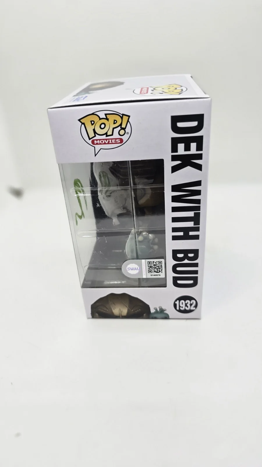 Dimitrius Schuster-Koloamatangi — Dimitrius Schuster-Koloamata Signed Predator Badlands Dek Funko Pop #1932 SWAU, image 2