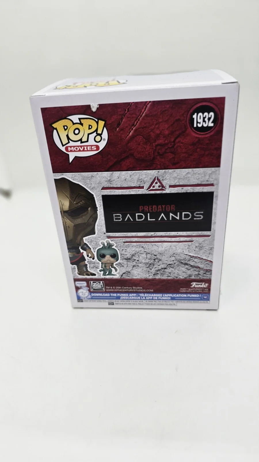 Dimitrius Schuster-Koloamatangi — Dimitrius Schuster-Koloamata Signed Predator Badlands Dek Funko Pop #1932 SWAU, image 3