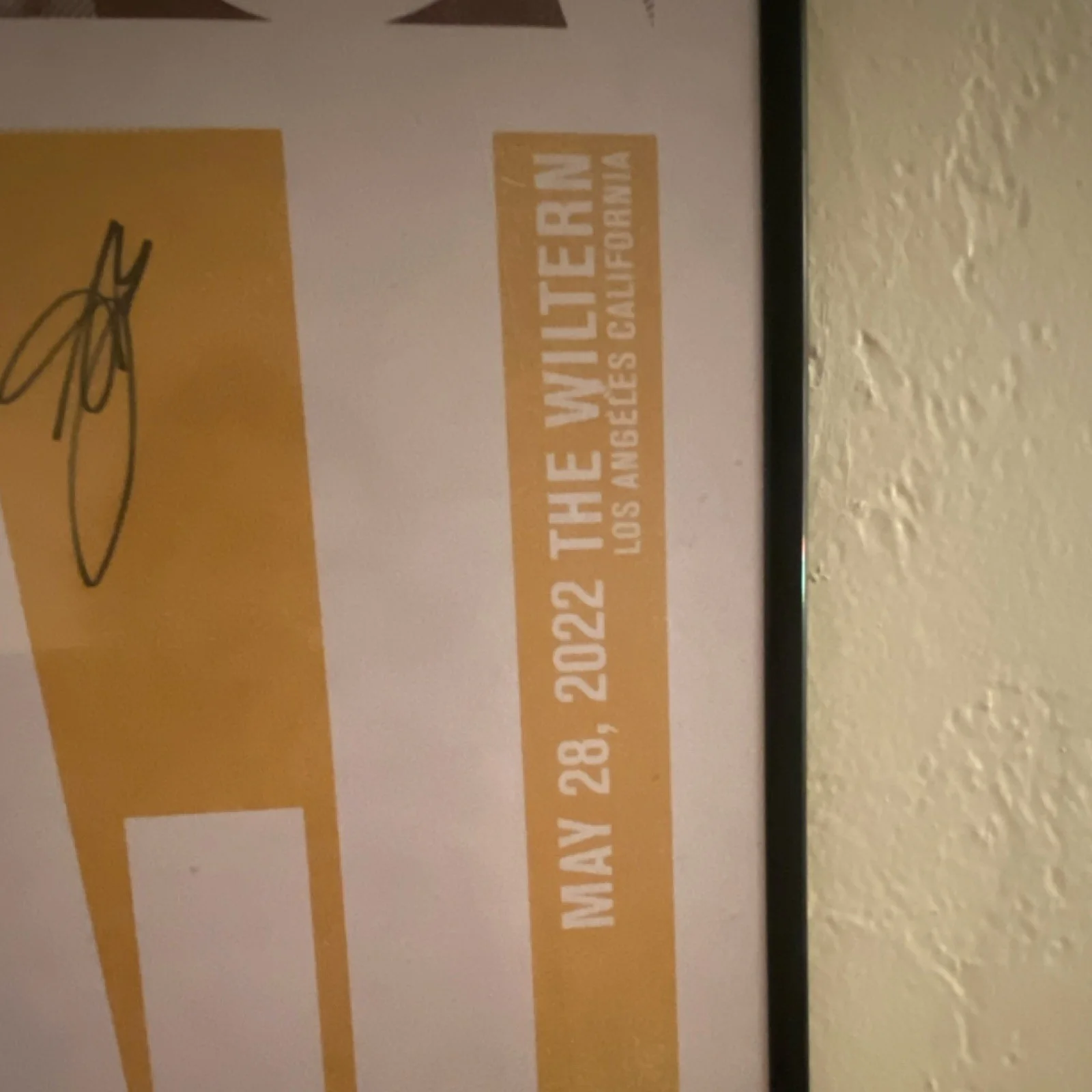 Aly & AJ Autographed Original Event Poster - The Wiltern, Los Angeles 5/28/22, image 5