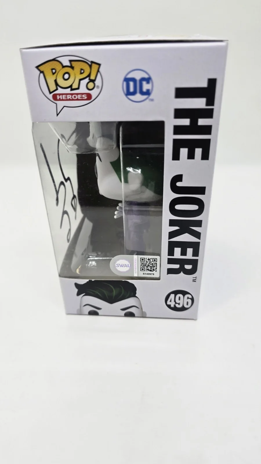 alan tudyk — Alan Tudyk Signed Harley Quinn The Joker Funko Pop #496 SWAU, изображение 2