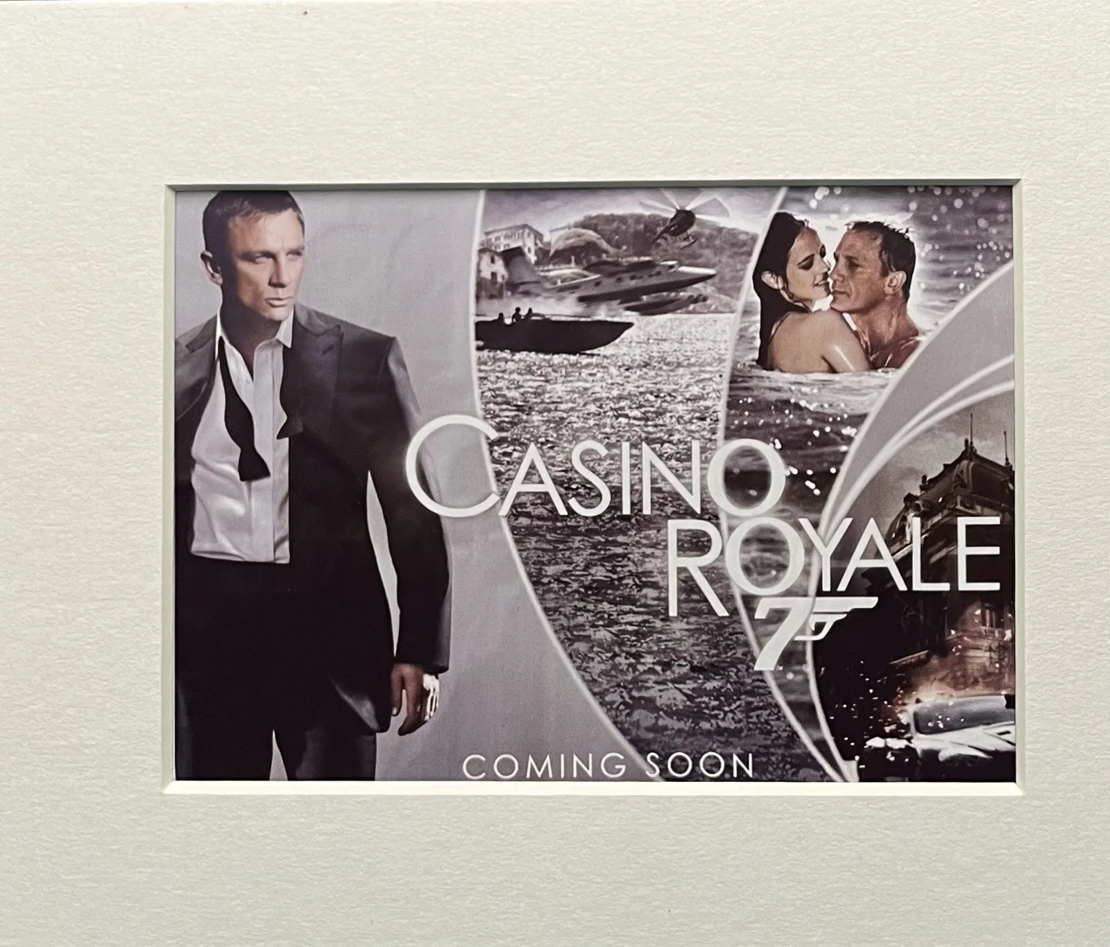 JAMES BOND. CASINO ROYALE. . . 35mm Film Cell Mounted Display, image 2