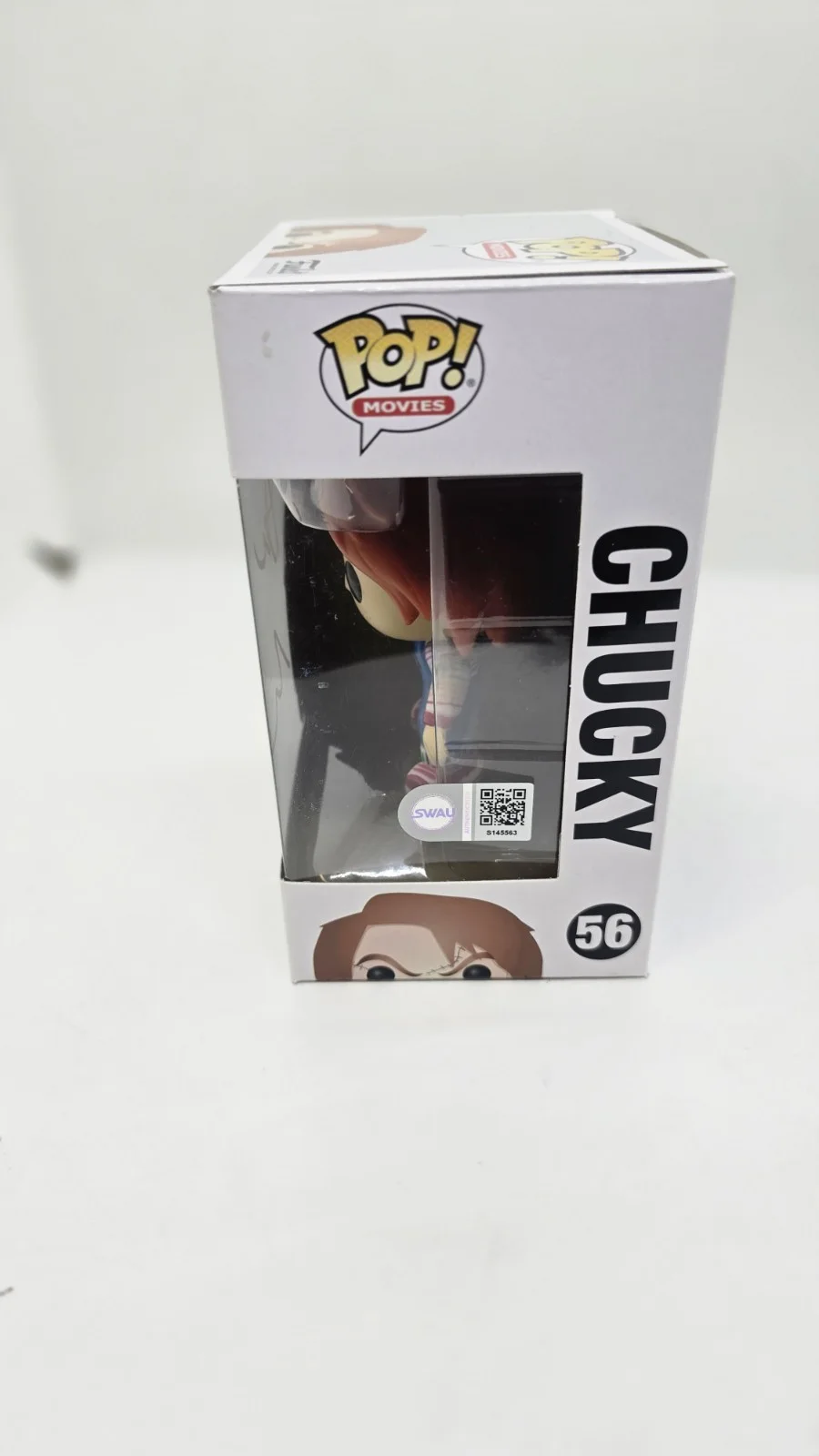 don mancini — Don Mancini SIGNED Child's Play 2 Chucky FUNKO POP #56 SWAU, изображение 2