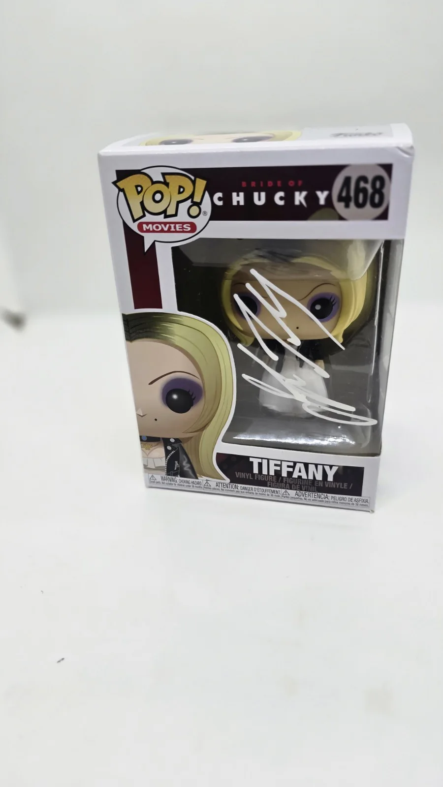 jennifer tilly — Jennifer Tilly SIGNED FUNKO POP Bride Of Chucky Tiffany #468 SWAU #2