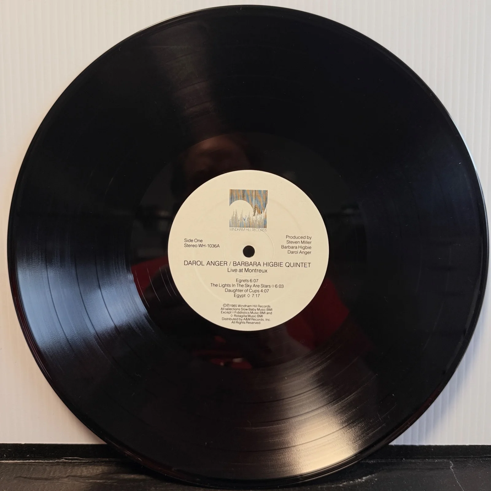 AUTOGRAPHED - DAROL ANGER / BARBARA HIGBIE QUINTET "Live At Montreux" vinyl LP, изображение 5