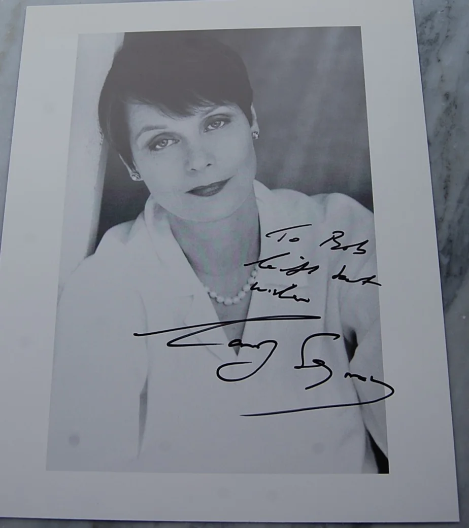 Gates McFadden — Star Trek Next Generation Carolyn Seymour - IN PERSON signed 8x10 photo