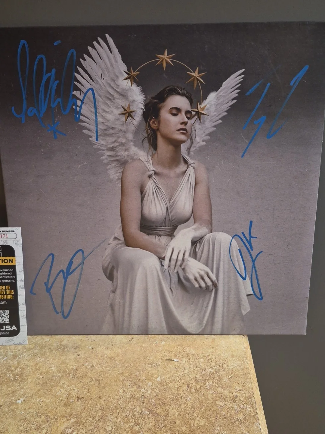 Fit For A King Rock Band Musicians Signed The Path Vinyl Record JSA CF48171, изображение 2