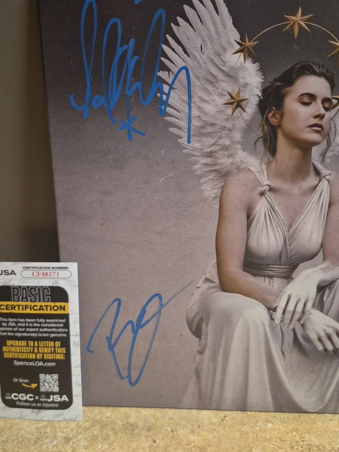 Fit For A King Rock Band Musicians Signed The Path Vinyl Record JSA CF48171, изображение 3