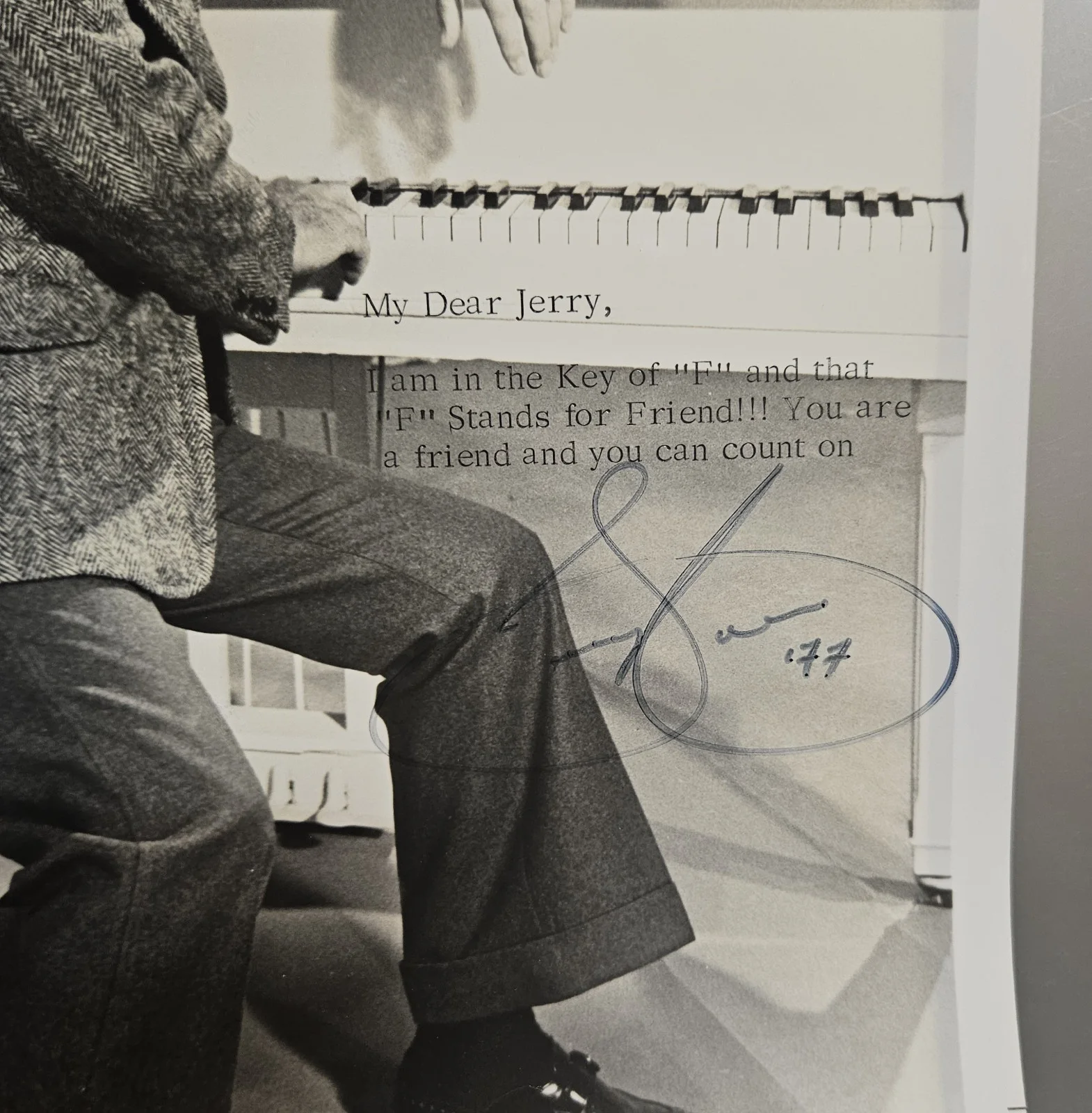 Sammy Cahn Lyricist Song Writter Signature Autograph 8x10 Photo no COA, изображение 3