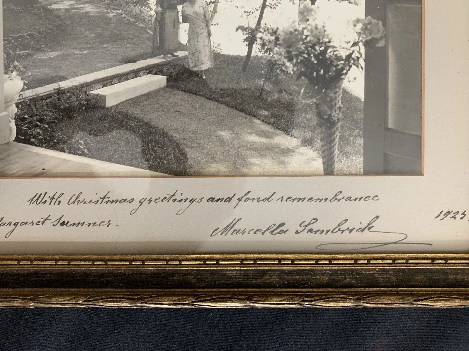 Opera Star Marcella Sembrich Bolton Landing Lake George NY Signed Photo, изображение 3