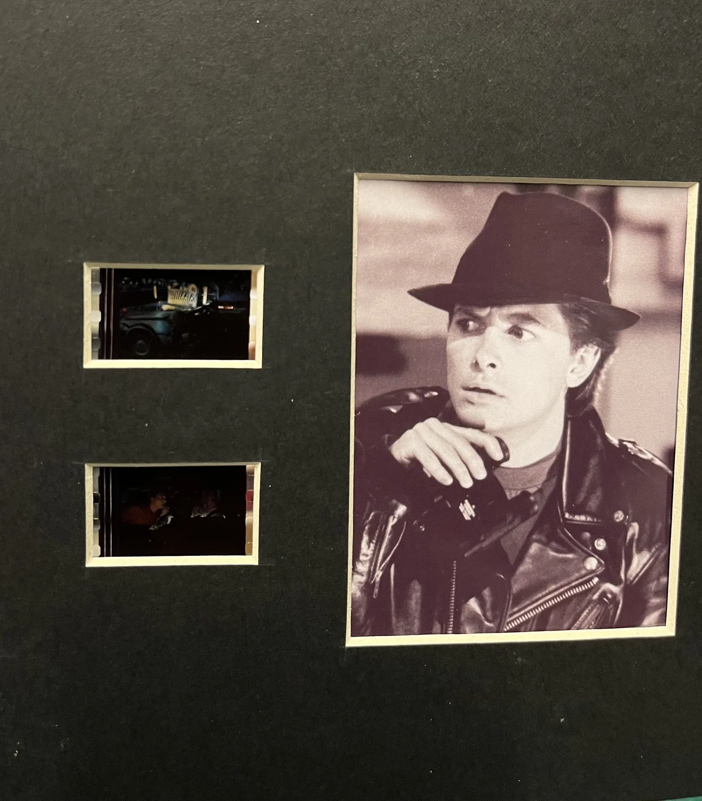 BACK TO THE FUTURE. 2. . 35mm Film Cell Mounted Display, image 3
