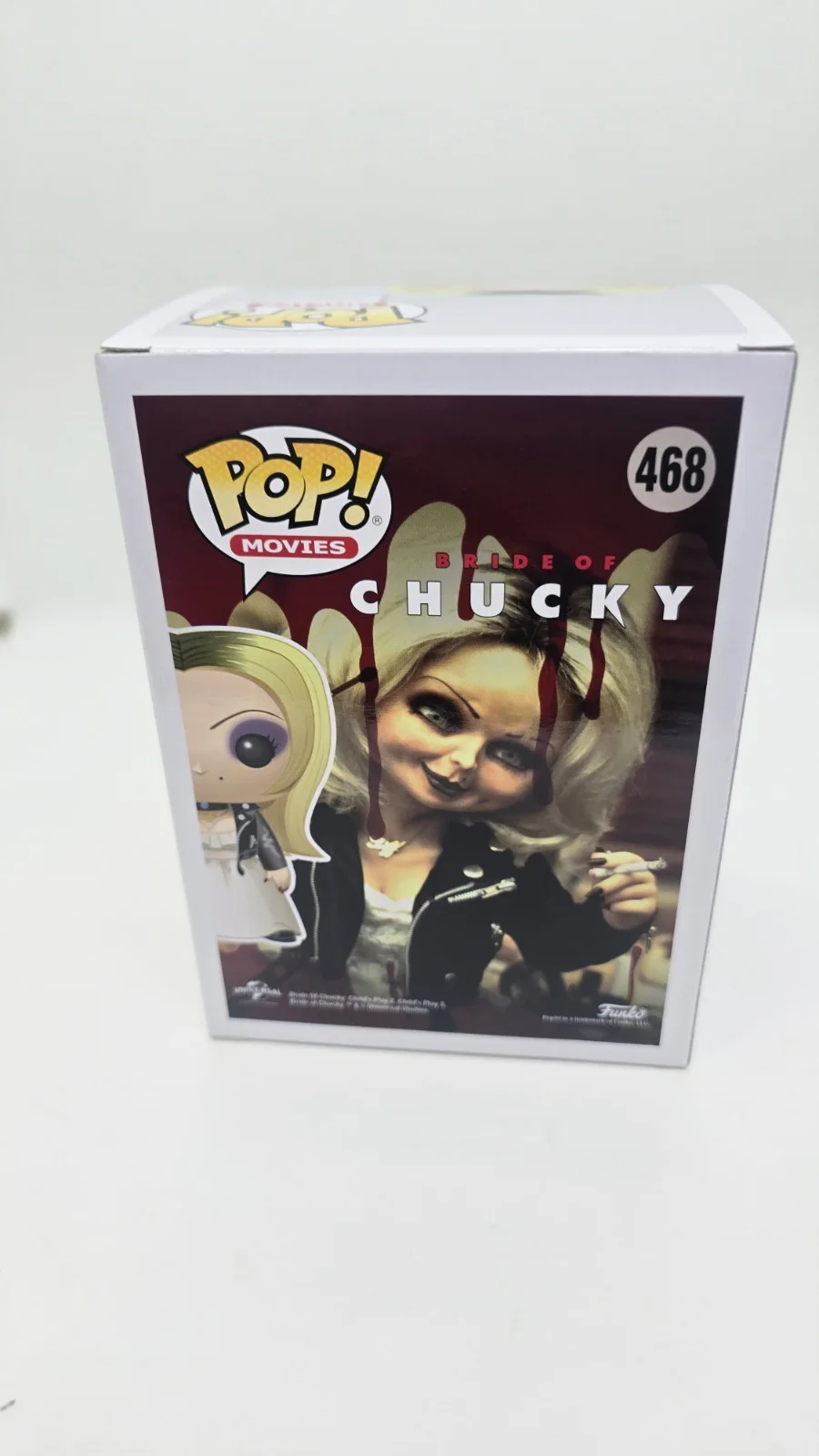 jennifer tilly — Jennifer Tilly SIGNED FUNKO POP Bride Of Chucky Tiffany #468 SWAU, изображение 4