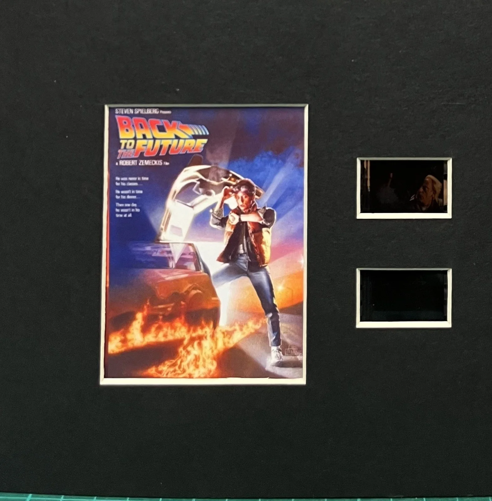 BACK TO THE FUTURE. . 35mm Film Cell Mounted Display, image 2