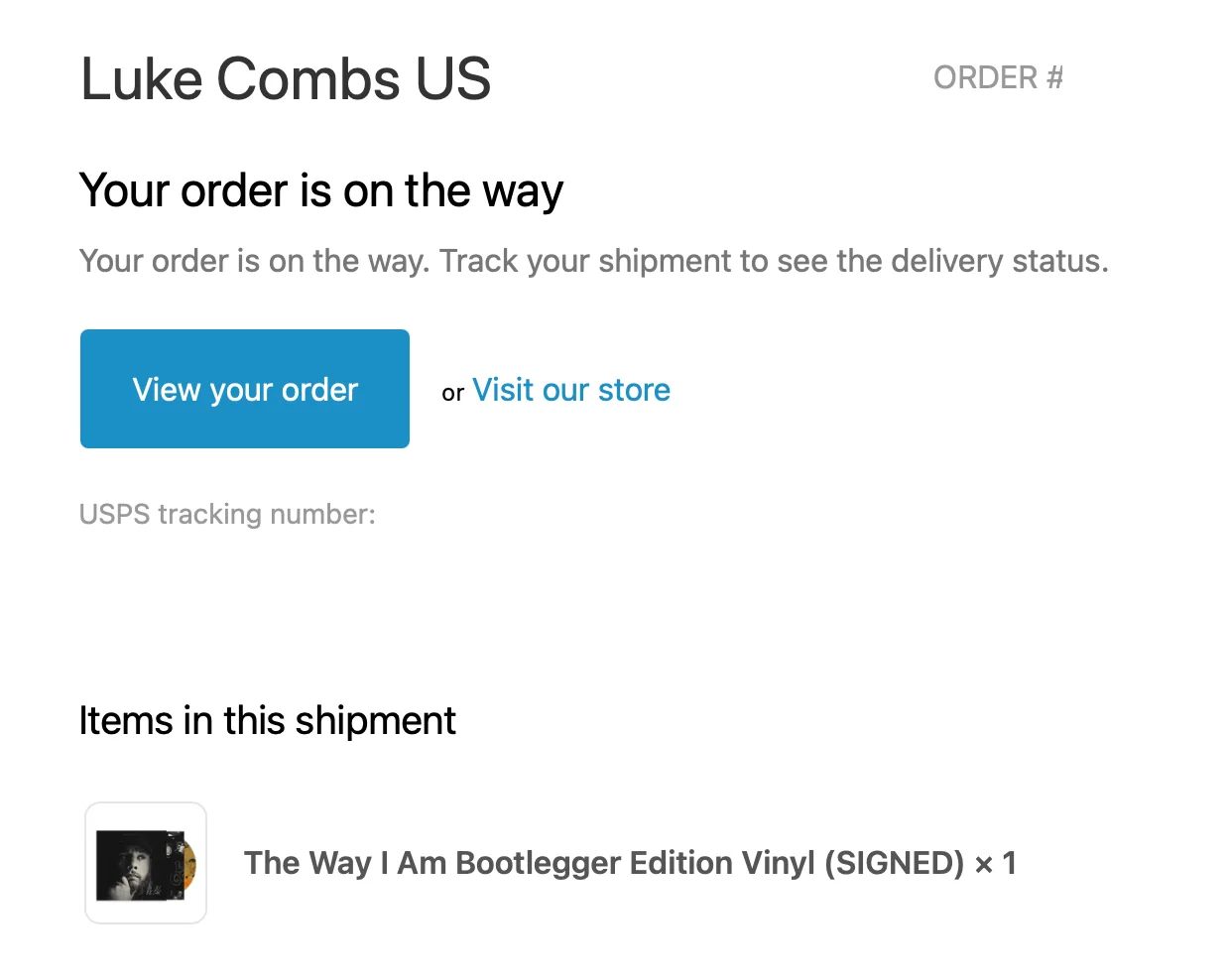 🎶 Luke Combs The Way I am Bootlegger Edition SIGNED Vinyl LP + Poster, image 3