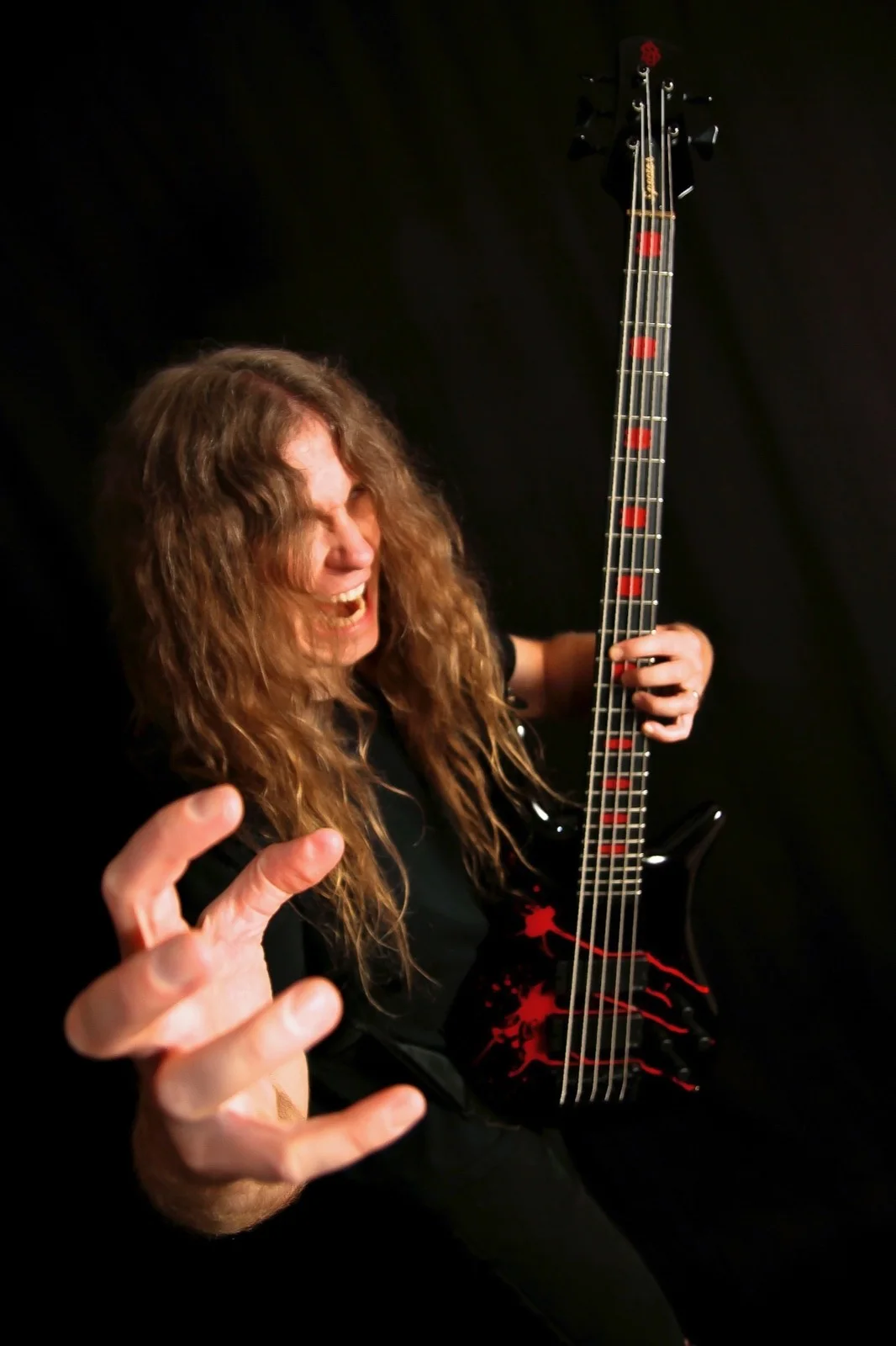 ALEX WEBSTER — CANNIBAL CORPSE ALEX WEBSTER PERSONALIZED AUTOGRAPHED 5X7 PHOTO BASS STRING, image 4