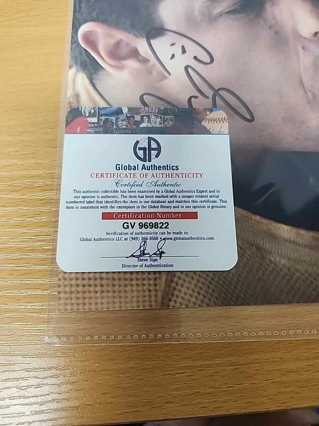 Adam Sandler Happy Gilmore Signed Photo with COA- Certificate of Authenticity, изображение 3