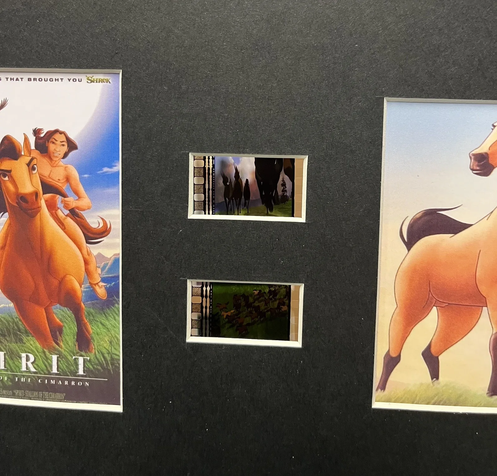 SPIRIT. The Stallion of Cimarron. 35mm Film Cell Mounted Display, изображение 3