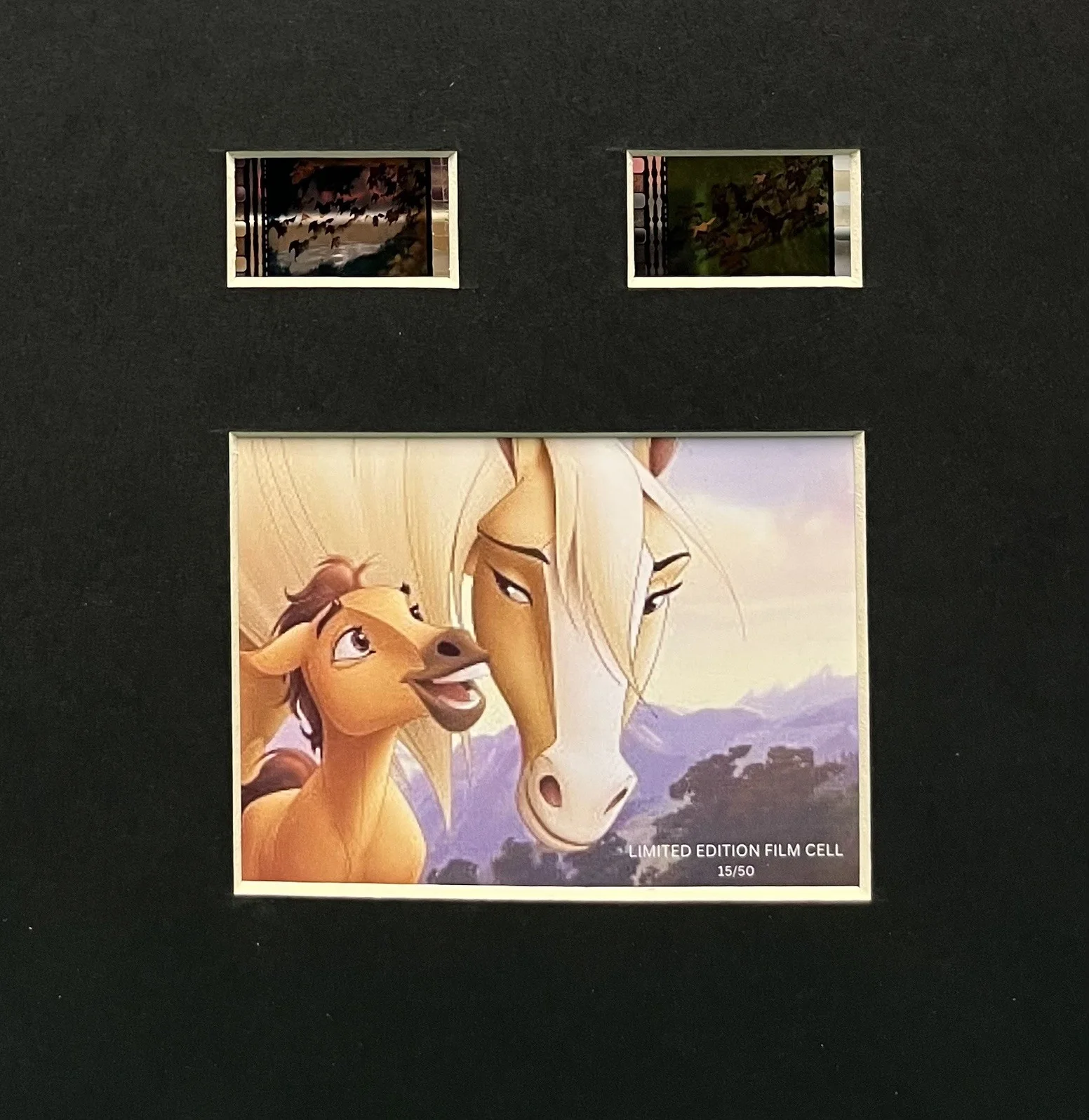 SPIRIT. The Stallion of Cimarron. 35mm Film Cell Mounted Display, изображение 2