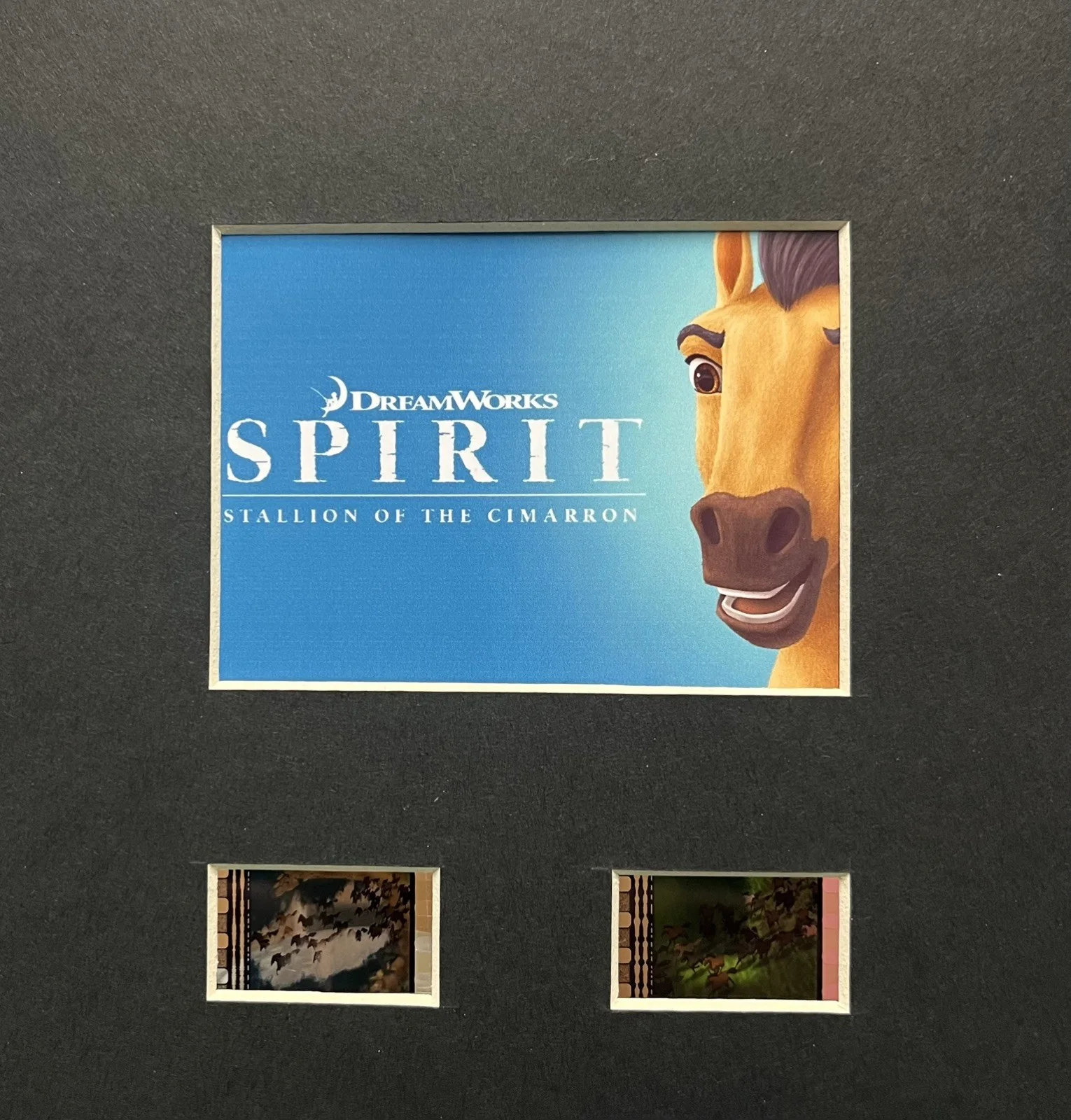SPIRIT. The Stallion of Cimarron. 35mm Film Cell Mounted Display, изображение 3