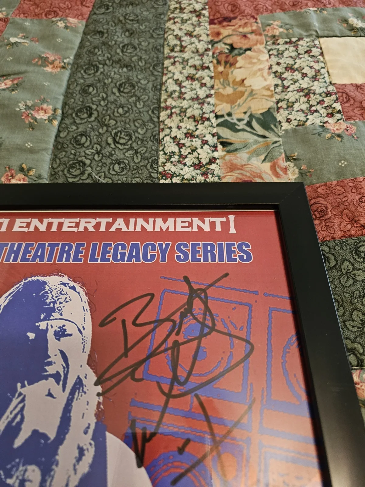 BRETT MICHAELS HANDSIGNED 18X12 FRAMED POSTER NO COA READ FULL DESCRIPTION NEW, image 4