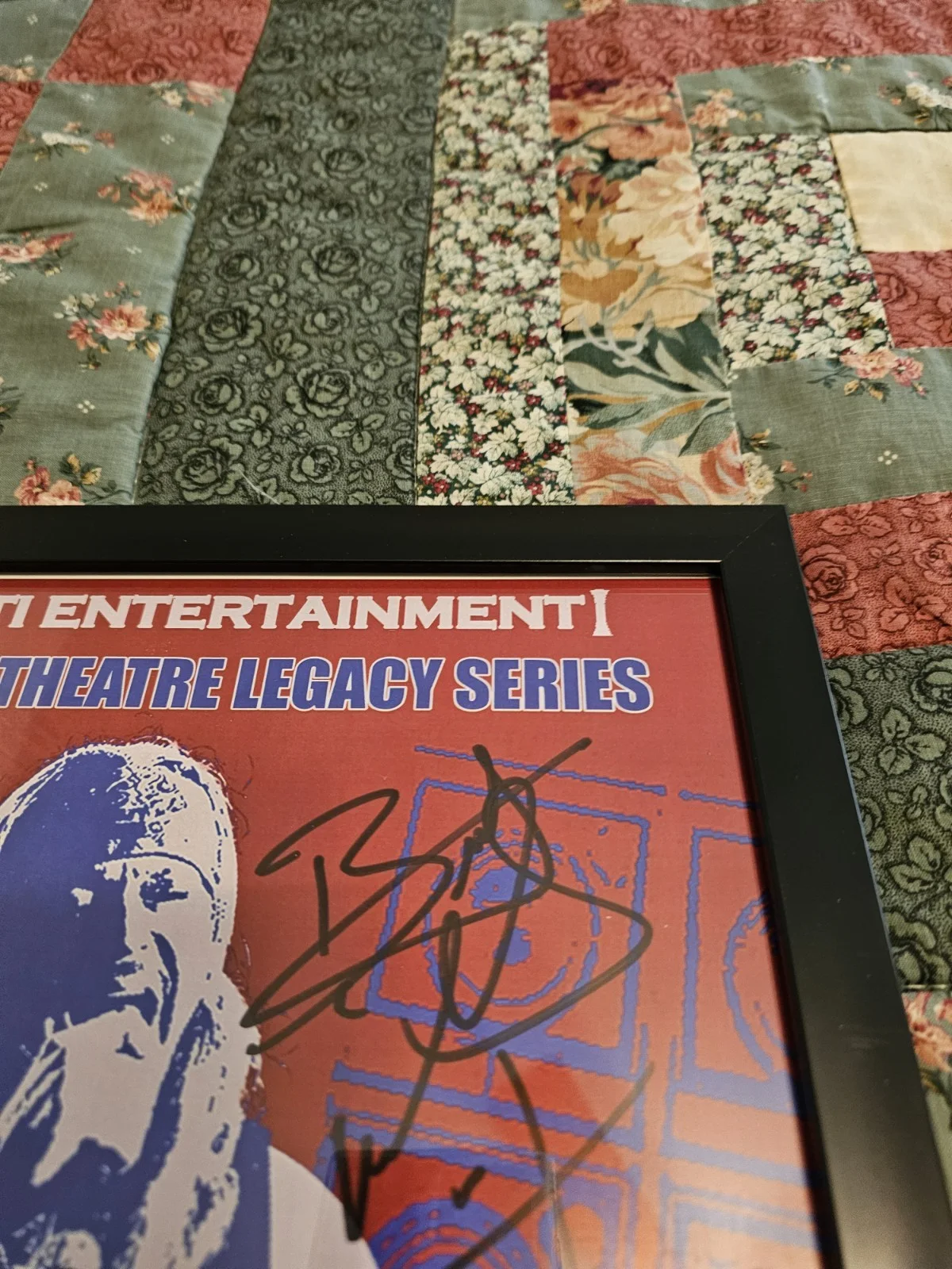 BRETT MICHAELS HANDSIGNED 18X12 FRAMED POSTER NO COA READ FULL DESCRIPTION NEW, image 5