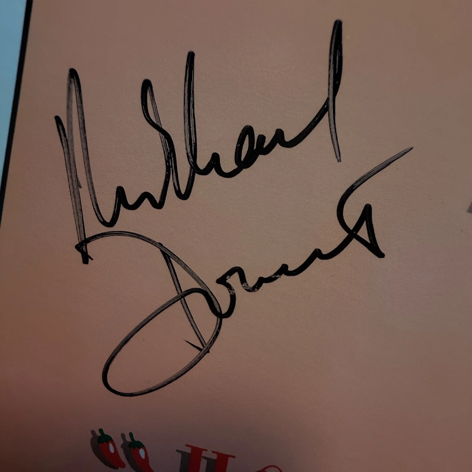 AUTOGRAPHED- MICHAEL DOUCET & BEAUSOLEIL "Hot Chili Mama" ARHOOLIE US vinyl 5040, image 2