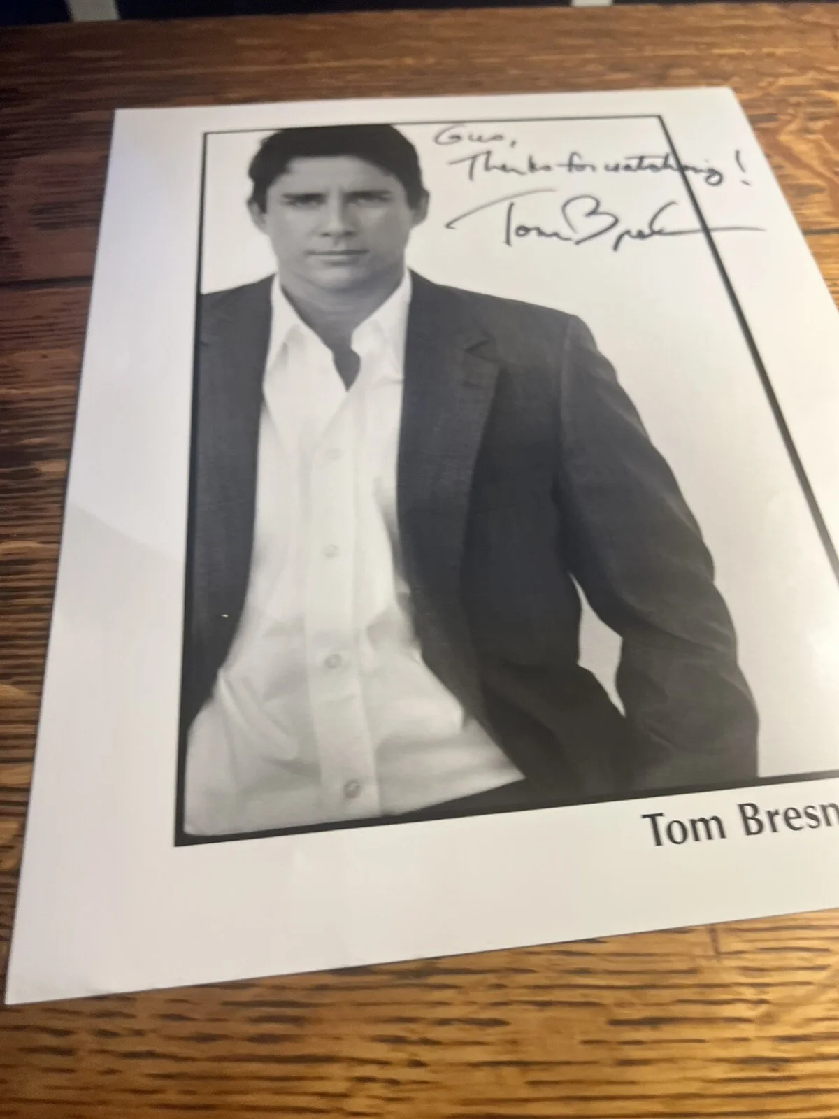 Tom Bresnaham - Autographed 8x10 Photo - Actor - The Kingdom, image 4