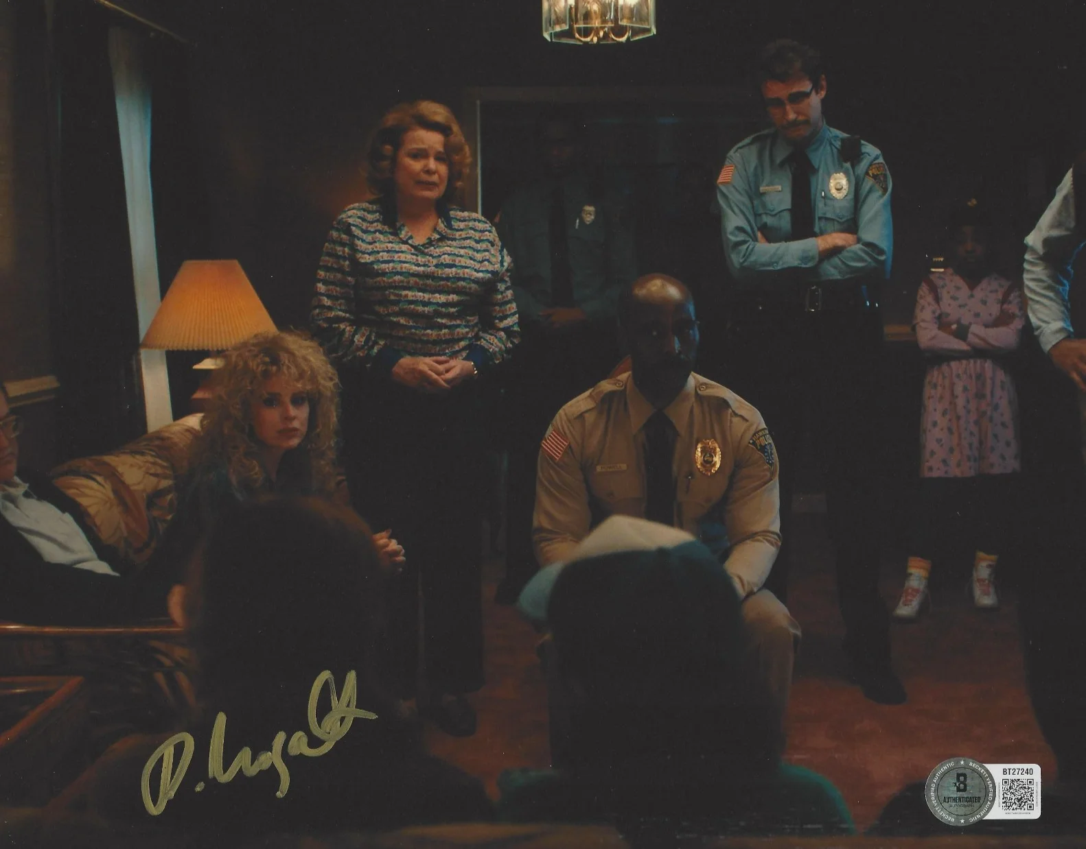 ROB MORGAN SIGNED 'STRANGER THINGS' 8x10 PHOTO AUTOGRAPH ACTOR BECKETT BAS COA, image 2