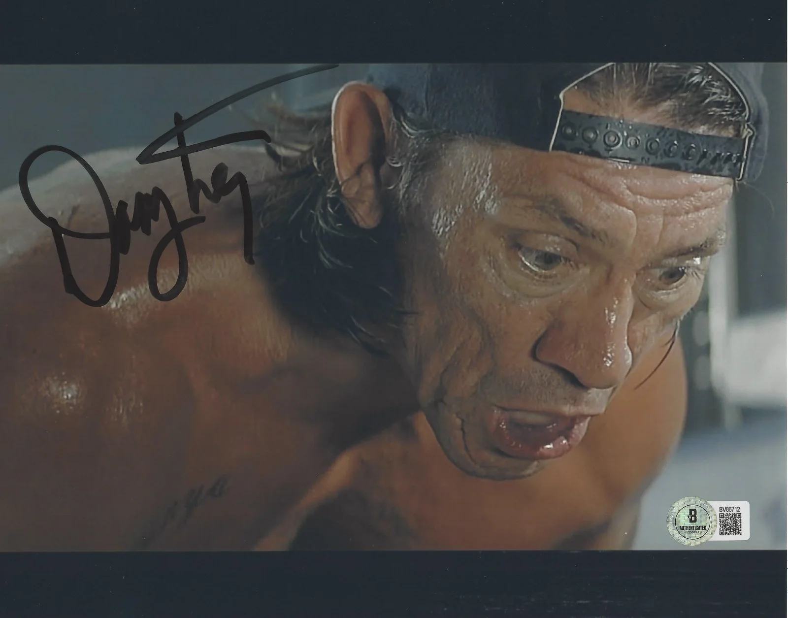 DANNY TREJO SIGNED 'CON AIR' JOHNNY 23 8x10 MOVIE PHOTO 2 ACTOR BECKETT BAS COA, изображение 2