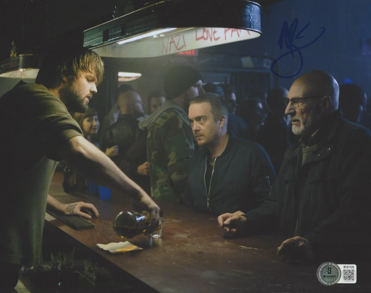 MACON BLAIR SIGNED 'GREEN ROOM' 8x10 MOVIE PHOTO AUTOGRAPH BECKETT BAS COA, изображение 2