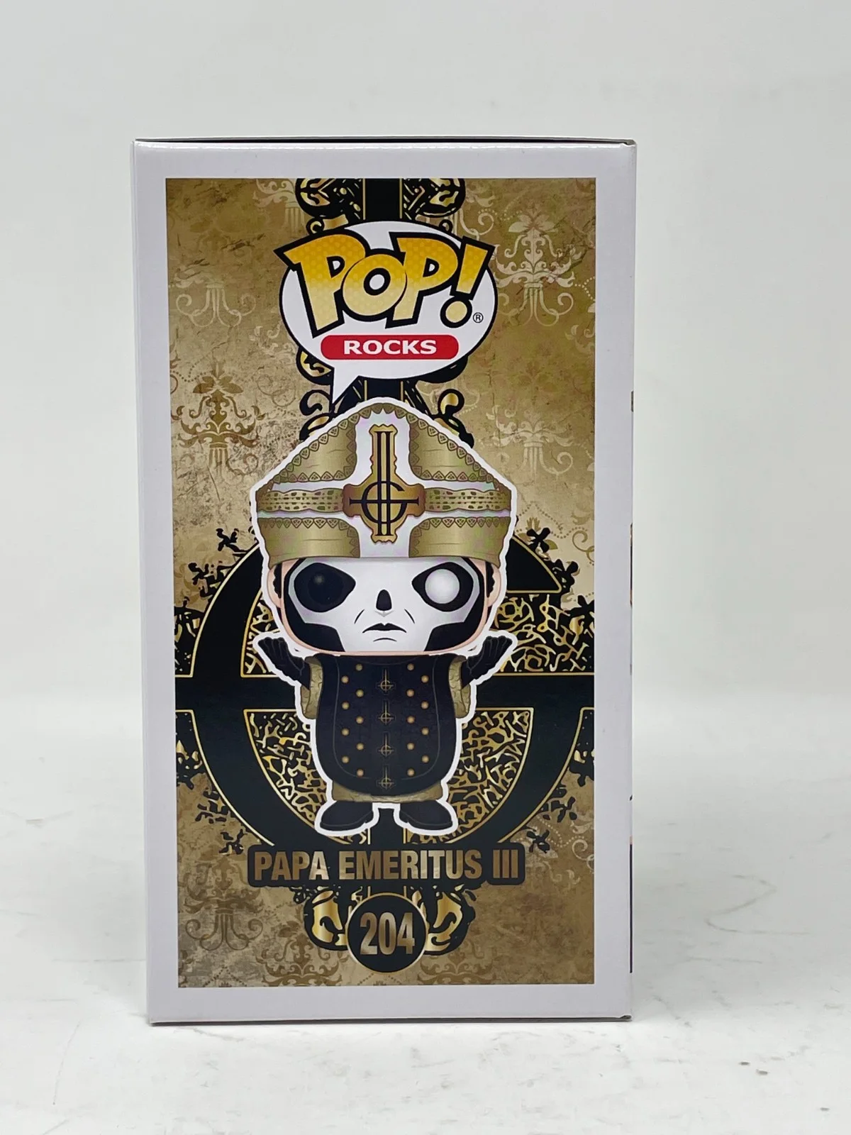Tobias Forge Signed Papa Emeritus III Funko Pop Ghost Band Autograph Beckett COA, изображение 4