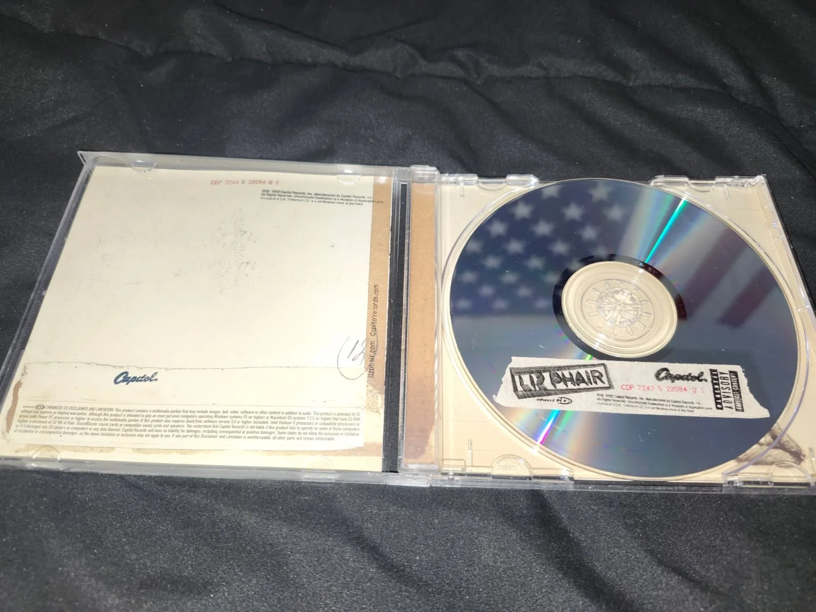 Liz Phair Signed Autographed CD 2003 Capital Excellent Mint, image 2