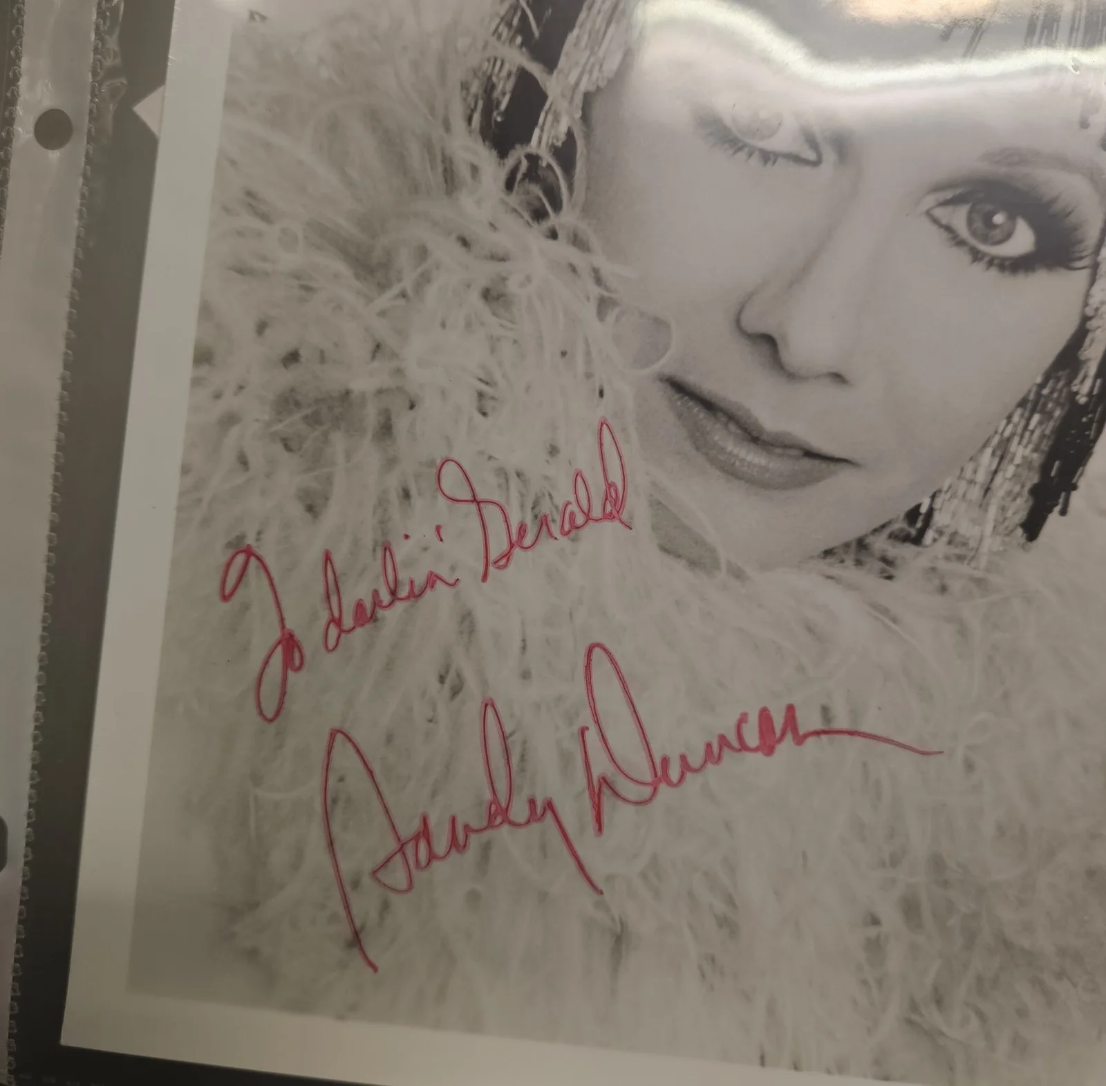 Sandy Duncan — Sandy Duncan Signed Autograph 8x10 Photo COA KSA Sexy Hot Amy The Hogan Family, изображение 2