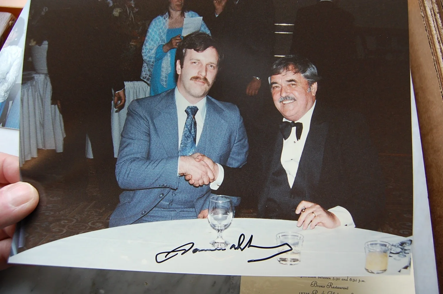 James Doohan — 2x James Doohan IN PERSON signed autograph - Star Trek III Search for Spock 1984, image 2