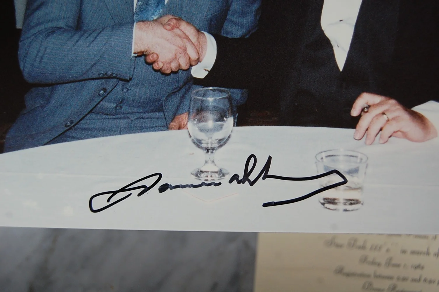 James Doohan — 2x James Doohan IN PERSON signed autograph - Star Trek III Search for Spock 1984, image 3