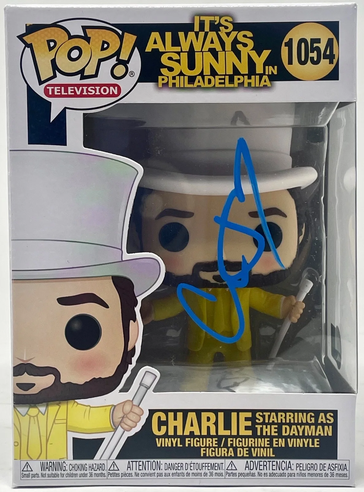 Charlie Day — Charlie Day Signed It's Always Sunny in Philadelphia Funko Pop Dayman BAS COA, image 2