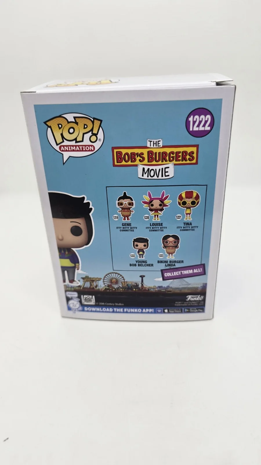 h. jon benjamin — H. Jon Benjamin Signed Bob's Burgers Movie Young Bob Funko Pop #1222 SWAU, изображение 3