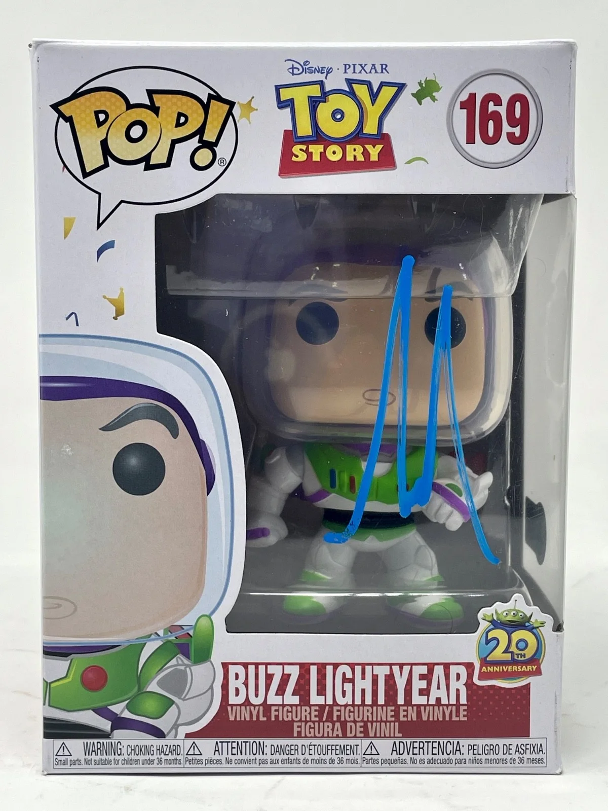 Tim Allen — Tim Allen Signed Autograph Toy Story Buzz Lightyear Funko Box 169 Disney BAS COA, image 2