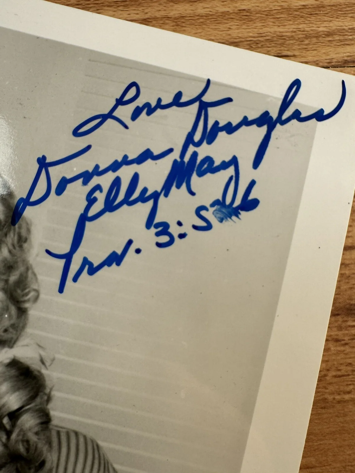 Max Baer, Donna Douglas — Max Baer Jr & Donna Douglas Beverly Hillbillies Signed 8 x 10 Vintage Photo COA, изображение 3