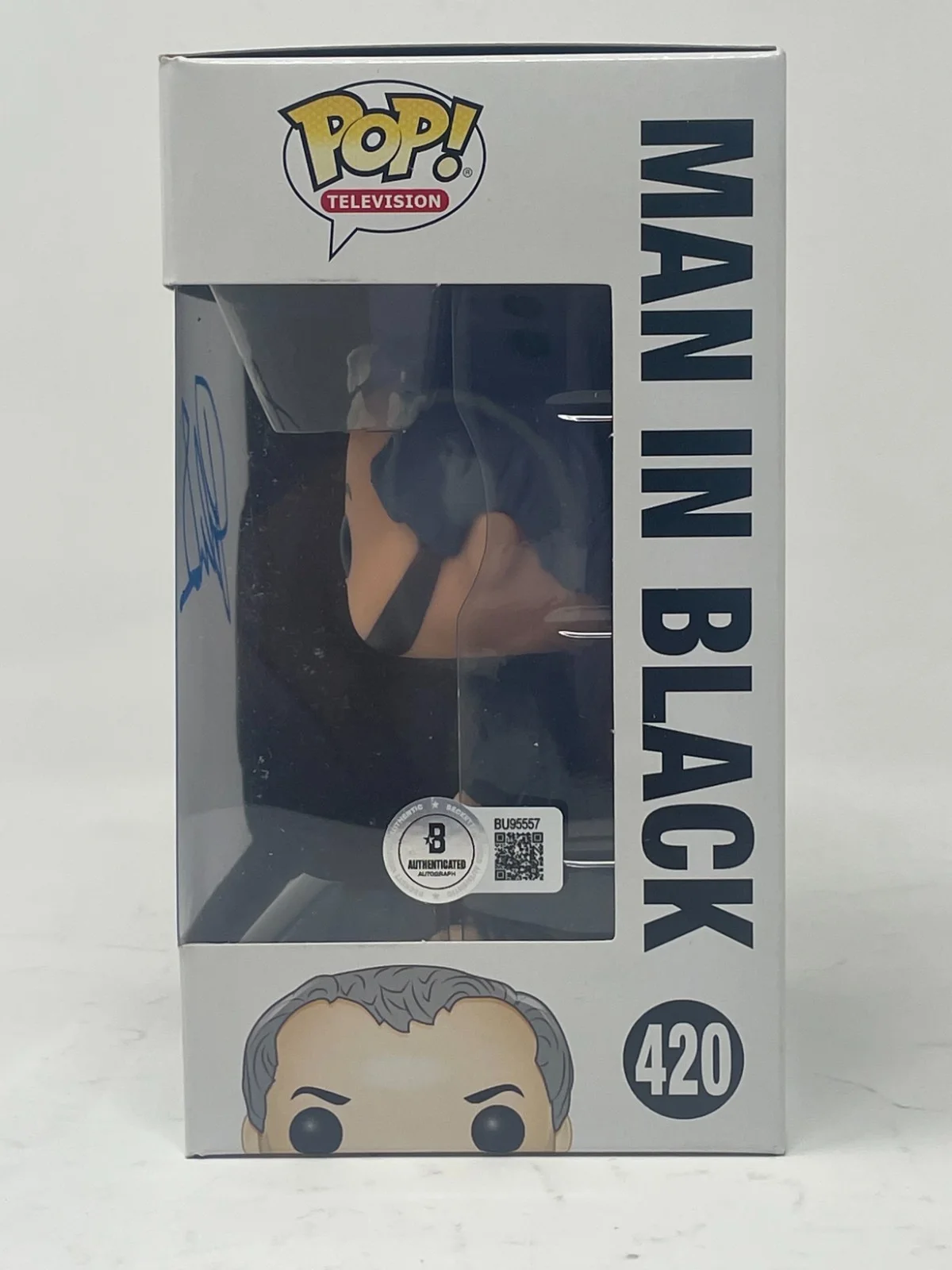 Titus Welliver — Titus Welliver Signed Autograph Lost The Man In Black Funko Pop TV #420 BAS COA, изображение 3