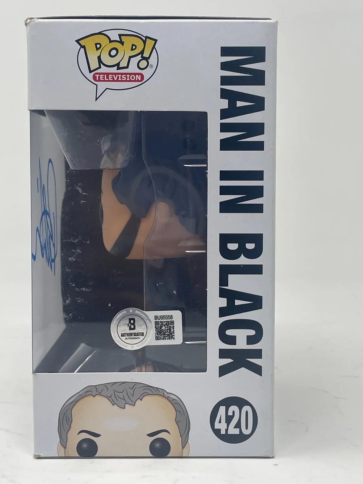 Titus Welliver — Titus Welliver Signed Autograph Lost The Man In Black Funko Pop 420 Beckett COA, изображение 2
