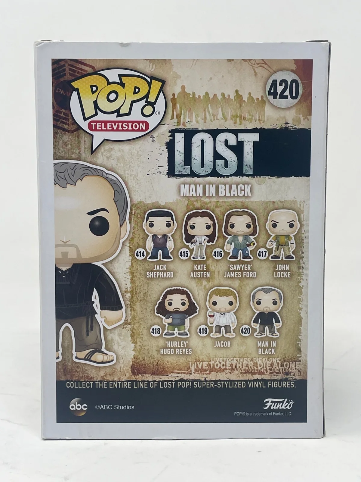 Titus Welliver — Titus Welliver Signed Autograph Lost The Man In Black Funko Pop 420 Beckett COA, изображение 4