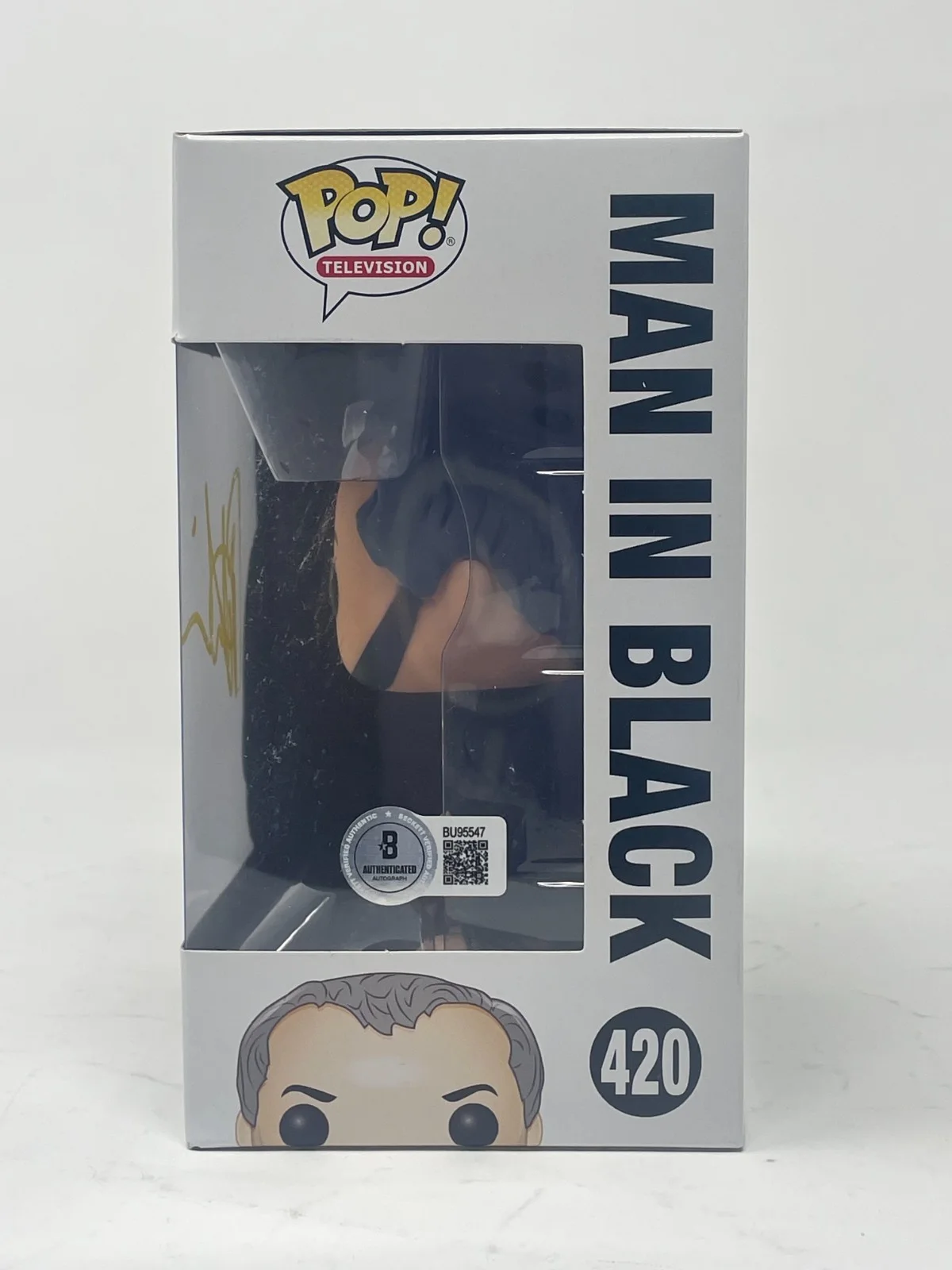 Titus Welliver — Titus Welliver Signed Autograph Lost The Man In Black Funko Pop 420 Beckett COA, изображение 3