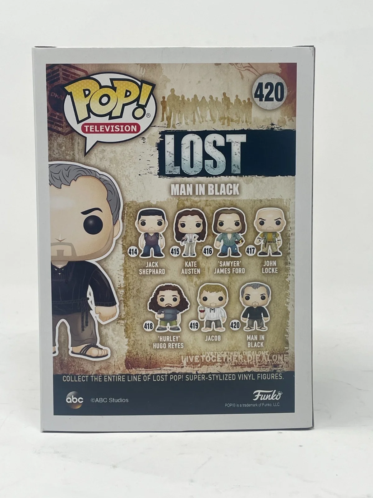 Titus Welliver — Titus Welliver Signed Autograph Lost The Man In Black Funko Pop 420 Beckett COA, изображение 4