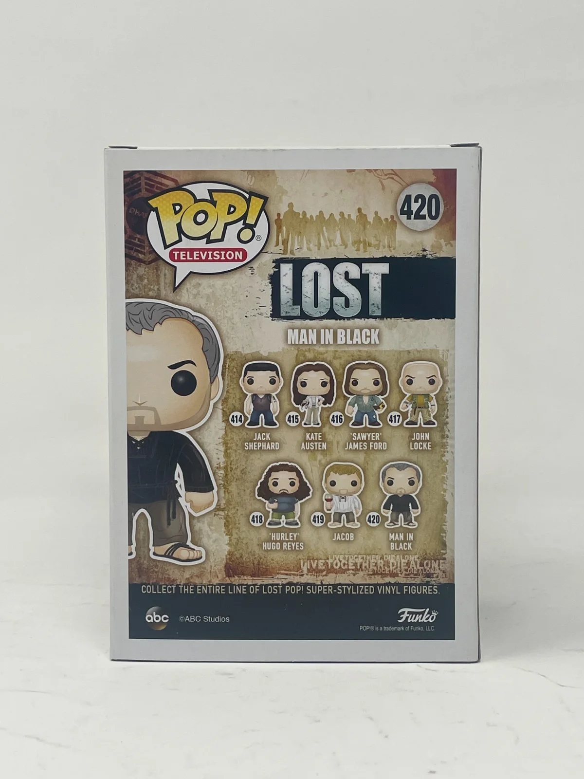 Titus Welliver — Titus Welliver Signed Autograph Lost The Man In Black Funko Pop 420 Beckett COA, изображение 4